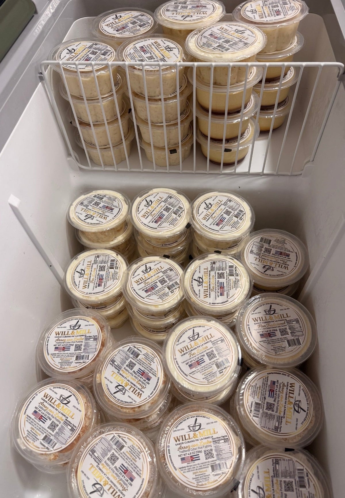 Arroz con leche cubano Will & Mill — cup sellado individual