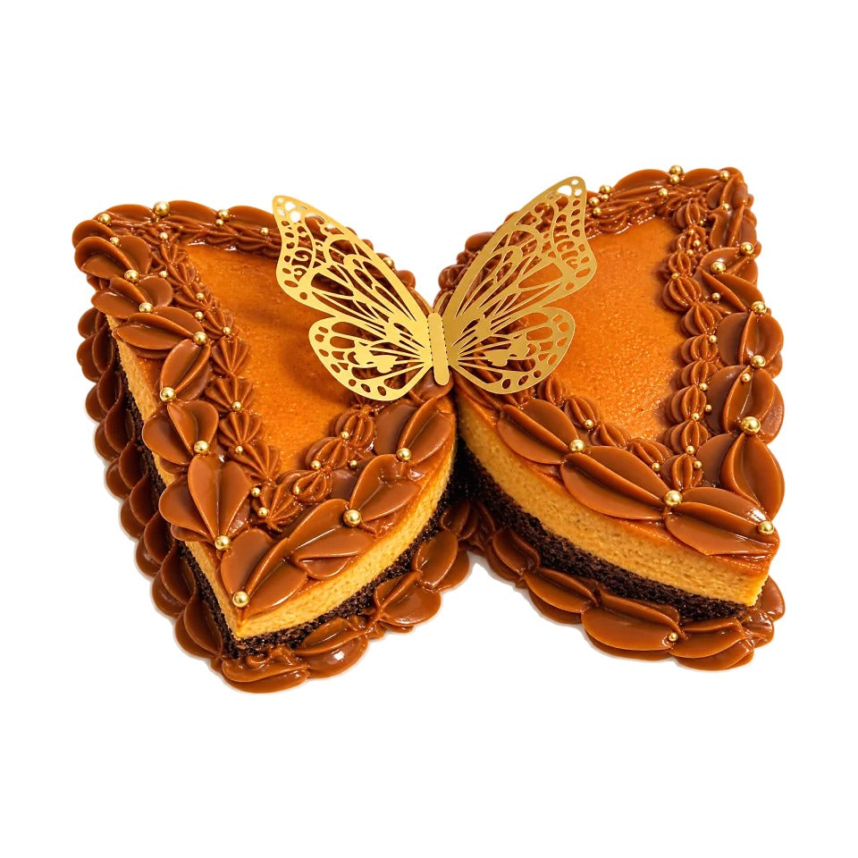 Chocoflán de mariposa de Will & Mill en Miami